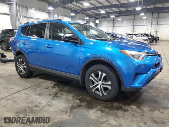 2017 Toyota RAV4 LE with VIN JTMBFREV8HJ141257, listed as a Copart auction lot 54527785 with 125,423 mi miles and Salvage Title. Bid and sale history available at DreamBid. Image 4.