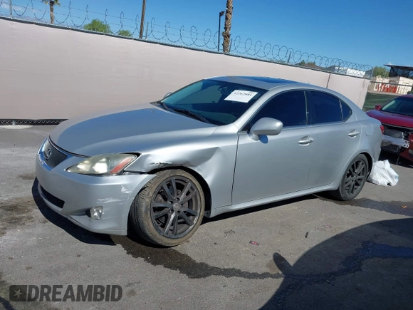 2008 Lexus IS 250 with VIN JTHBK262482074995, listed as a IAAI auction lot 42262084 with 229,315 mi miles and . Bid and sale history available at DreamBid. Image 6.
