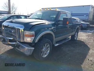 2008 Ford Super Duty F-250 SRW XL with VIN 1FTSX21528EA95945, listed as a IAAI auction lot 41460487 with 200,779 mi miles. Bid and sale history available at carsss.com. Image 17.