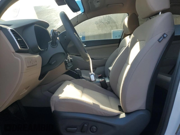 2019 Hyundai Tucson Limited z VIN KM8J3CAL9KU850464, wystawiony jako Copart lot #60260595 z przebiegiem 67 132 mil mil oraz Nie do naprawy • Non repairable. Historia ofert i sprzedaży dostępna na DreamBid. Obrazek 7.