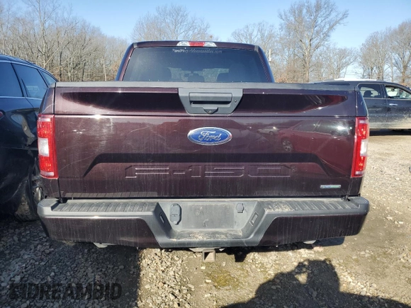 2019 Ford F-150 XL with VIN 1FTEW1CP1KKE44496, listed as a Copart auction lot 48352345 with 188,673 mi miles and Clean Title. Bid and sale history available at carsss.com. Image 6.