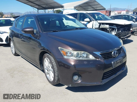 2012 Lexus CT 200h with VIN JTHKD5BH9C2062310, listed as a IAAI auction lot 42632695 with 144,451 mi miles and . Bid and sale history available at DreamBid. Image 1.