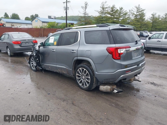2021 GMC Acadia Denali z VIN 1GKKNXLS1MZ160927, wystawiony jako IAAI lot #42335027 z przebiegiem 60 014 mil mil oraz . Historia ofert i sprzedaży dostępna na DreamBid. Obrazek 3.