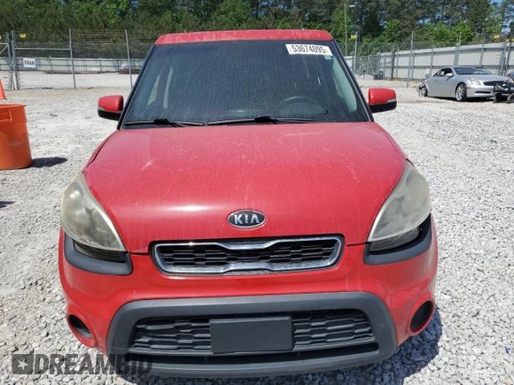 2012 Kia Soul + with VIN KNDJT2A62C7370999, listed as a Copart auction lot 53674095 with 290,938 mi miles and Clean Title. Bid and sale history available at DreamBid. Image 5.