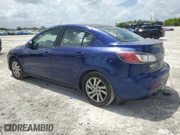 2012 Mazda 3 i Touring with VIN JM1BL1V79C1700075, listed as a Copart auction lot 59556135 with 131,600 mi miles and Clean title. Bid and sale history available at DreamBid. Image 2.