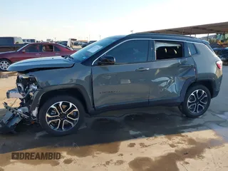 2024 Jeep Compass Limited с VIN 3C4NJDCN9RT589163, выставлен на аукционе IAAI как лот 41327216 с пробегом Не указан миль и . История ставок и продаж доступна на DreamBid. Изображение 19.