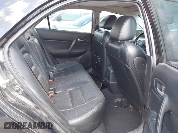 2007 Mazda 6 i Grand Touring with VIN 1YVHP81C775M62245, listed as a IAAI auction lot 42593590 with 229,618 mi miles and . Bid and sale history available at DreamBid. Image 8.