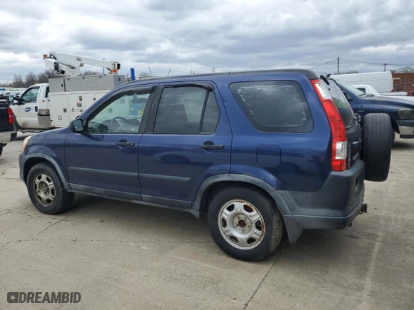 2005 Honda CR-V LX with VIN JHLRD78555C005238, listed as a Copart auction lot 52745935 with 273,590 mi miles and Clean Title. Bid and sale history available at carsss.com. Image 2.