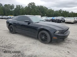 2014 Ford Mustang V6 with VIN 1ZVBP8AM2E5230831, listed as a Copart auction lot 68907824 with 156,753 mi miles and Salvage Title. Bid and sale history available at DreamBid. Image 4.