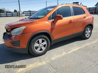 2015 Chevrolet Trax LT with VIN KL7CJLSB3FB127149, listed as a Copart auction lot 51820755 with 190,730 mi miles and Salvage Title. Bid and sale history available at carsss.com. Image 1.