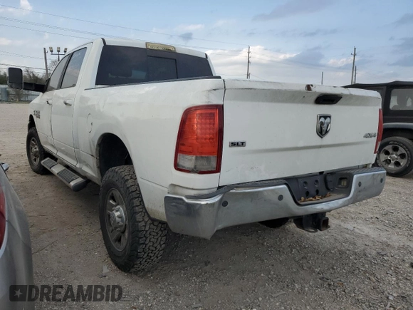 2017 Ram 2500 SLT with VIN 3C6UR5DL4HG776414, listed as a Copart auction lot 45248074 with 207,974 mi miles and Salvage title. Bid and sale history available at DreamBid. Image 2.