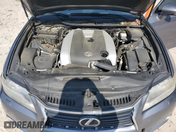 2013 Lexus GS 350 with VIN JTHCE1BLXD5002907, listed as a Copart auction lot 57619665 with 193,119 mi miles and Salvage title. Bid and sale history available at DreamBid. Image 11.