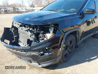 2022 Jeep Compass Latitude with VIN 3C4NJDBB4NT134481, listed as a IAAI auction lot 41973387 with 97,533 mi miles and . Bid and sale history available at DreamBid. Image 17.