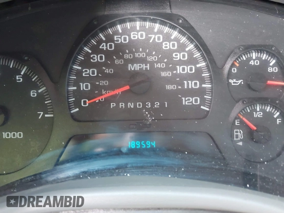 2006 Chevrolet TrailBlazer LT with VIN 1GNES13M462204650, listed as a IAAI auction lot 41652553 with 189,594 mi miles. Bid and sale history available at carsss.com. Image 7.