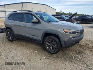 2020 Jeep Cherokee Latitude with VIN 1C4PJMCX6LD645714, listed as a Copart auction lot 69430894 with 15,430 mi miles and Salvage Title. Bid and sale history available at carsss.com. Image 4.