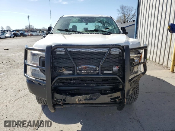 2021 Ford Super Duty F-250 SRW XL with VIN 1FT7W2B67MEC70278, listed as a Copart auction lot 48143565 with 0 mi miles and Salvage Title. Bid and sale history available at carsss.com. Image 5.