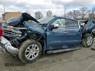 2024 Chevrolet Silverado 1500 LTZ with VIN 1GCUDGEL8RZ150125, listed as a Copart auction lot 48212905 with Not Provided miles and Salvage Title. Bid and sale history available at DreamBid. Image 10.
