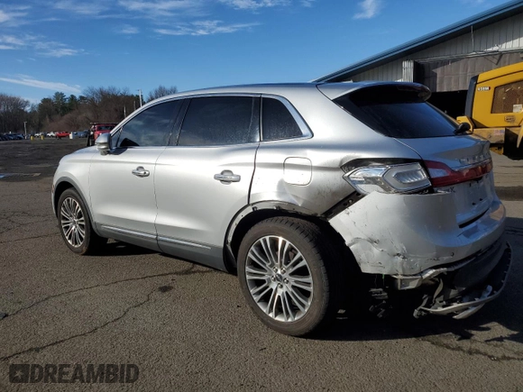 2018 Lincoln MKX Reserve with VIN 2LMPJ8LR7JBL13759, listed as a Copart auction lot 49158975 with 82,466 mi miles and Salvage Title. Bid and sale history available at carsss.com. Image 2.