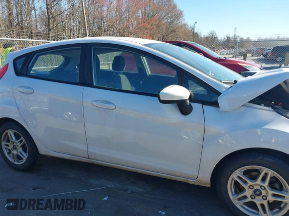 2019 Ford Fiesta SE with VIN 3FADP4EJ2KM131071, listed as a IAAI auction lot 41708252 with 95,792 mi miles. Bid and sale history available at carsss.com. Image 13.