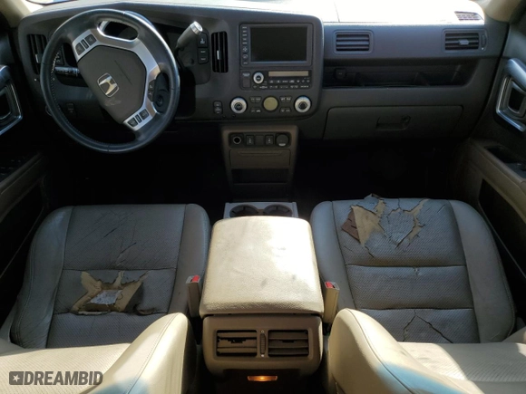 2007 Honda Ridgeline RTL w/Leather with VIN 2HJYK16507H544747, listed as a Copart auction lot 72653144 with 168,582 mi miles and Clean Title. Bid and sale history available at carsss.com. Image 8.