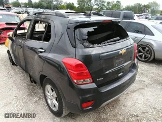 2017 Chevrolet Trax LT with VIN 3GNCJLSB1HL252257, listed as a IAAI auction lot 36918404 with 1 mi miles. Bid and sale history available at carsss.com. Image 3.