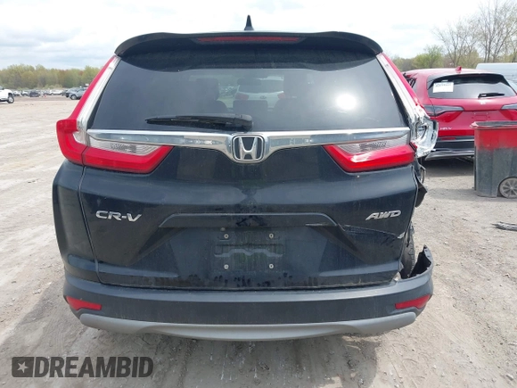 2018 Honda CR-V EX with VIN 7FARW2H58JE026967, listed as a IAAI auction lot 42129475 with 106,477 mi miles and . Bid and sale history available at DreamBid. Image 16.
