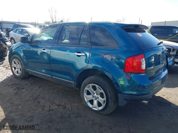 2011 Ford Edge SEL with VIN 2FMDK3JC1BBA70206, listed as a IAAI auction lot 41642210 with 210,732 mi miles. Bid and sale history available at carsss.com. Image 3.