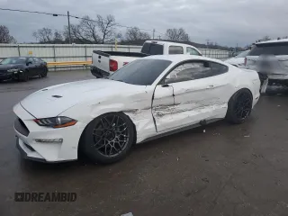 2021 Ford Mustang EcoBoost with VIN 1FA6P8TH0M5137489, listed as a Copart auction lot 69979122 with 11,444 mi miles. Bid and sale history available at carsss.com. Image 1.