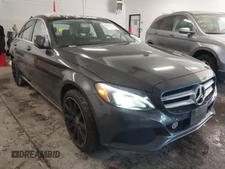 2015 Mercedes-Benz C-Class C 300 Luxury with VIN 55SWF4KBXFU066756, listed as a IAAI auction lot 41297395 with 104,298 mi miles. Bid and sale history available at carsss.com. Image 1.