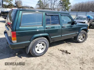 2000 Jeep Cherokee Limited with VIN 1J4FF68SXYL135220, listed as a Copart auction lot 46535725 with 208,508 mi miles and Clean Title. Bid and sale history available at carsss.com. Image 3.