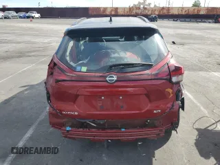 2023 Nissan Kicks SR with VIN 3N1CP5DV0PL494985, listed as a Copart auction lot 48383225 with 34,887 mi miles and Salvage Title. Bid and sale history available at DreamBid. Image 6.