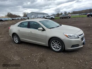 2015 Chevrolet Malibu LT with VIN 1G11C5SLXFF260324, listed as a Copart auction lot 53360975 with 98,033 mi miles and Salvage Title. Bid and sale history available at carsss.com. Image 4.