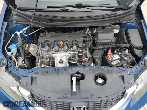 2015 Honda Civic Sedan LX with VIN 19XFB2F54FE246102, listed as a Copart auction lot 50583465 with 107,235 mi miles and Salvage Title. Bid and sale history available at carsss.com. Image 11.