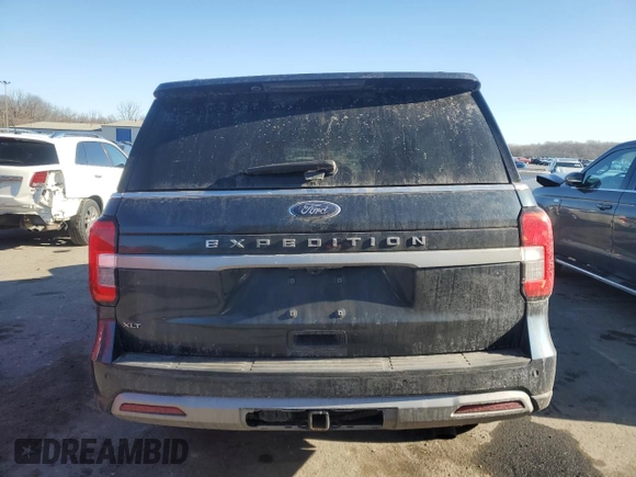 2022 Ford Expedition XLT with VIN 1FMJU1JT3NEA28288, listed as a Copart auction lot 87871685 with 0 mi miles and Salvage Title. Bid and sale history available at carsss.com. Image 6.