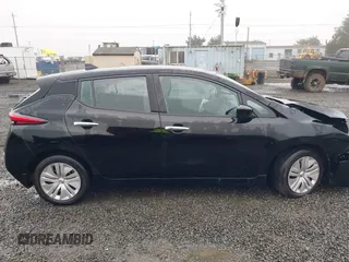 2022 Nissan LEAF S with VIN 1N4AZ1BV1NC562025, listed as a IAAI auction lot 41355907 with 26,350 mi miles and . Bid and sale history available at DreamBid. Image 14.