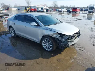2014 Buick LaCrosse Leather with VIN 1G4GB5G35EF187094, listed as a IAAI auction lot 41663337 with 135,179 mi miles. Bid and sale history available at carsss.com. Image 1.