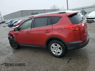 2013 Toyota RAV4 LE with VIN JTMZFREV9DD005260, listed as a Copart auction lot 44348425 with 223,991 mi miles and Salvage Title. Bid and sale history available at DreamBid. Image 2.