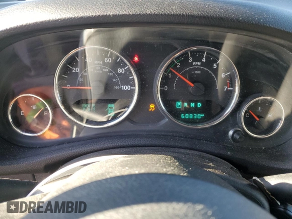 2016 Jeep Wrangler Willys Wheeler with VIN 1C4AJWAG5GL266235, listed as a Copart auction lot 50237195 with 60,830 mi miles and Salvage title. Bid and sale history available at DreamBid. Image 9.