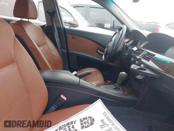 2006 BMW 5 Series 525i with VIN WBANE53546CK91733, listed as a IAAI auction lot 41859244 with 158,367 mi miles. Bid and sale history available at carsss.com. Image 5.