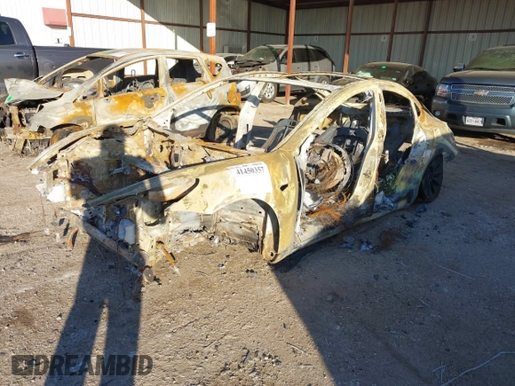 2022 Tesla Model 3 Performance with VIN 5YJ3E1EC3NF320980, listed as a IAAI auction lot 41450357 with Not Provided miles and . Bid and sale history available at DreamBid. Image 2.