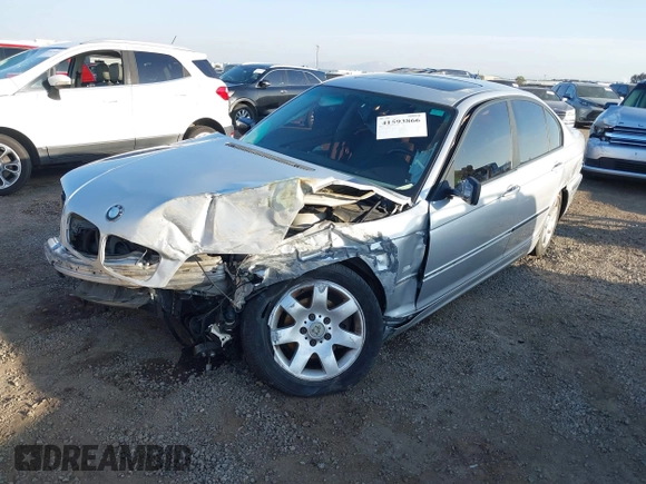 1999 BMW 3 Series 323i with VIN WBAAM3335XFP60154, listed as a IAAI auction lot 41593866 with 189,367 mi miles. Bid and sale history available at carsss.com. Image 18.