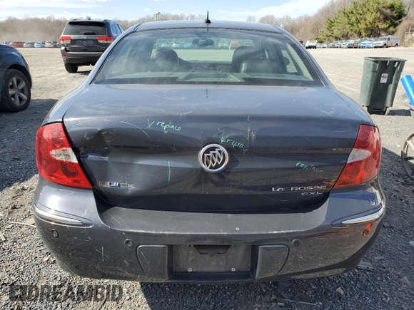 2009 Buick LaCrosse CXL with VIN 2G4WD582191236915, listed as a Copart auction lot 49706695 with 110,391 mi miles and Salvage Title. Bid and sale history available at carsss.com. Image 6.