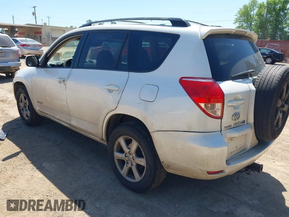 2006 Toyota RAV4 Limited with VIN JTMBK31V065012207, listed as a IAAI auction lot 42013500 with 290,702 mi miles. Bid and sale history available at carsss.com. Image 3.