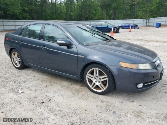 2007 Acura TL with VIN 19UUA66227A035462, listed as a Copart auction lot 54358665 with 227,180 mi miles and Clean Title. Bid and sale history available at carsss.com. Image 4.