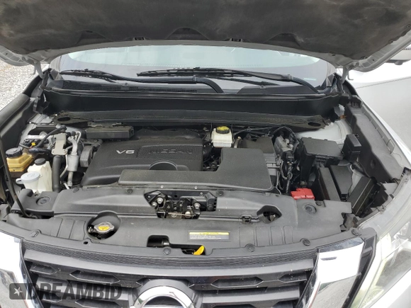 2019 Nissan Pathfinder SV with VIN 5N1DR2MN9KC618732, listed as a Copart auction lot 57251805 with 140,663 mi miles and Salvage title. Bid and sale history available at DreamBid. Image 12.