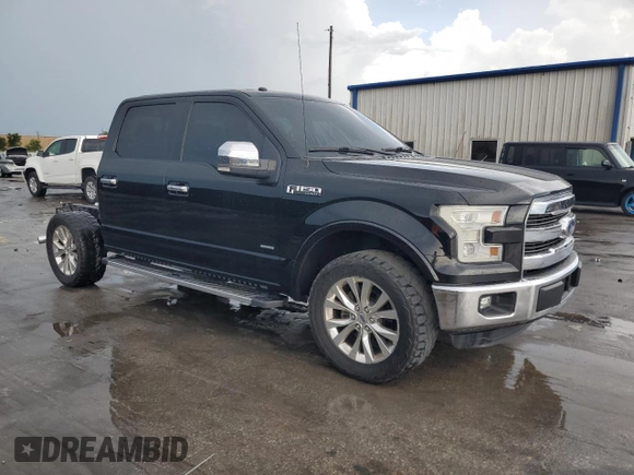 2016 Ford F-150 XL with VIN 1FTEW1CG3GFA68268, listed as a Copart auction lot 60040365 with 133,923 mi miles and Salvage title. Bid and sale history available at DreamBid. Image 4.