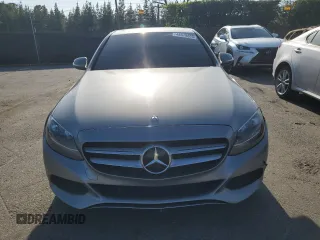 2015 Mercedes-Benz C-Class C 300 with VIN 55SWF4JB3FU069404, listed as a Copart auction lot 48879805 with 167,870 mi miles and Salvage Title. Bid and sale history available at carsss.com. Image 5.