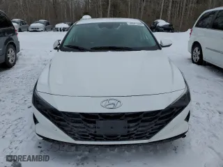 2021 Hyundai Elantra SEL with VIN KMHLM4AG9MU171358, listed as a Copart auction lot 46621355 with 83,636 mi miles and Salvage Title. Bid and sale history available at carsss.com. Image 5.