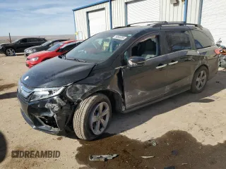 2019 Honda Odyssey EX-L with VIN 5FNRL6H75KB106578, listed as a Copart auction lot 86846304 with 38,769 mi miles and Salvage Title. Bid and sale history available at carsss.com. Image 1.