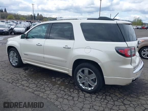 2014 GMC Acadia Denali with VIN 1GKKVTKD8EJ252502, listed as a IAAI auction lot 41957454 with 152,341 mi miles and . Bid and sale history available at carsss.com. Image 3.